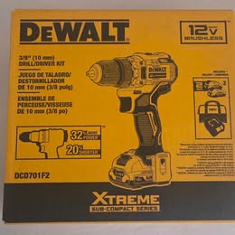 DeWALT XTREME 12v Max Drill